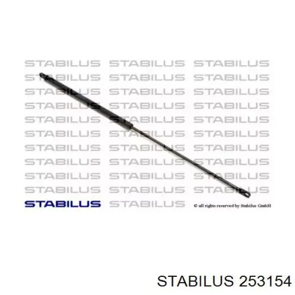 Амортизатор багажника 253154 Stabilus