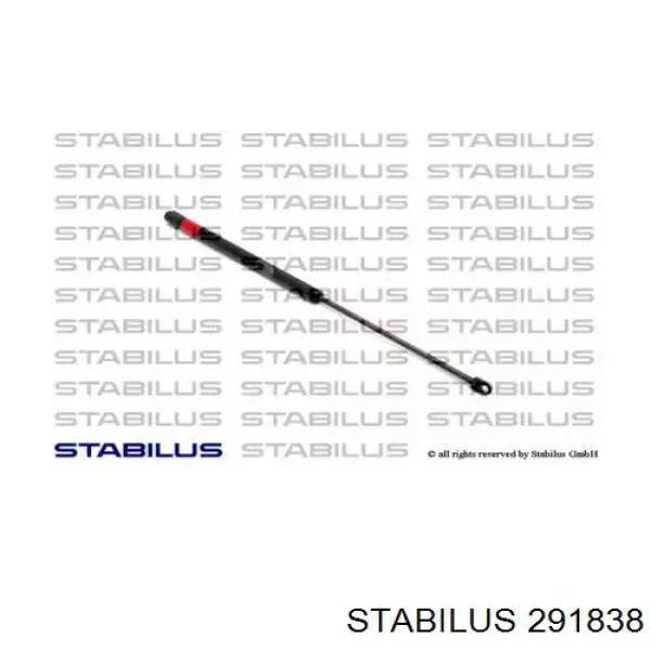 Амортизатор багажника 291838 Stabilus