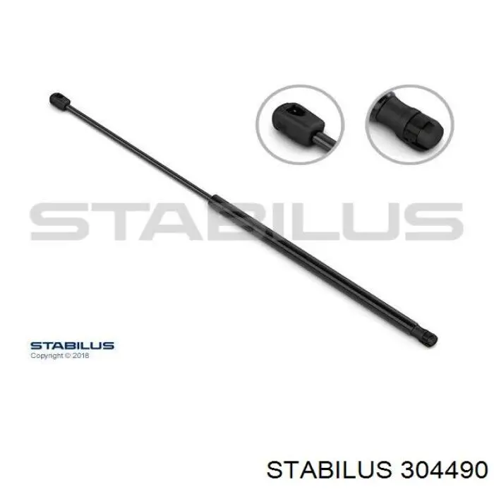 304490 Stabilus Амортизатор крышки багажника