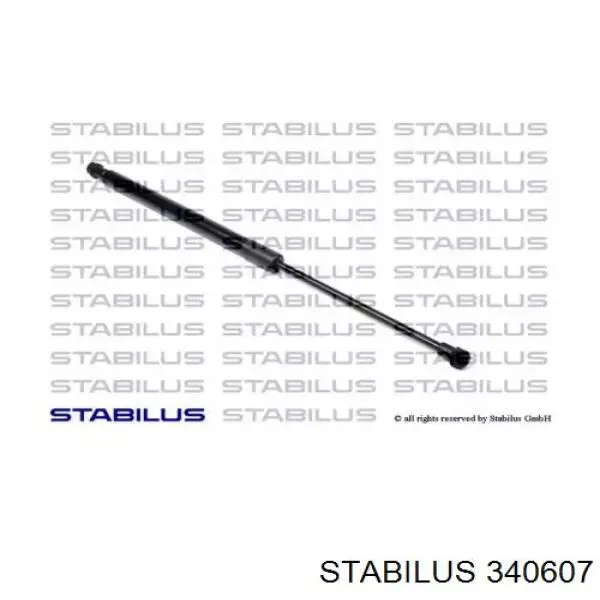 Амортизатор багажника 340607 Stabilus