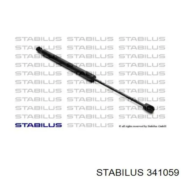 Амортизатор багажника 341059 Stabilus