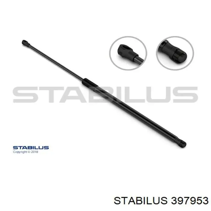 Амортизатор капота газовый Stabilus 397953 цена, от 34.79 USD
