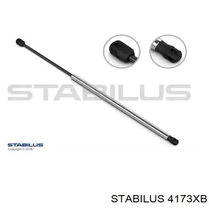 Амортизатор багажника 4173XB Stabilus