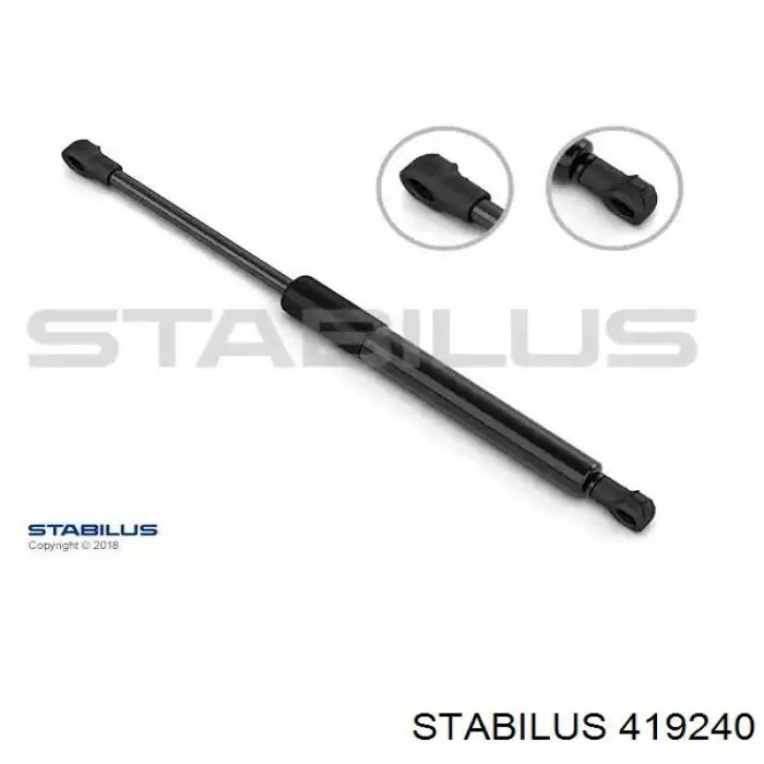 Амортизатор багажника 419240 Stabilus