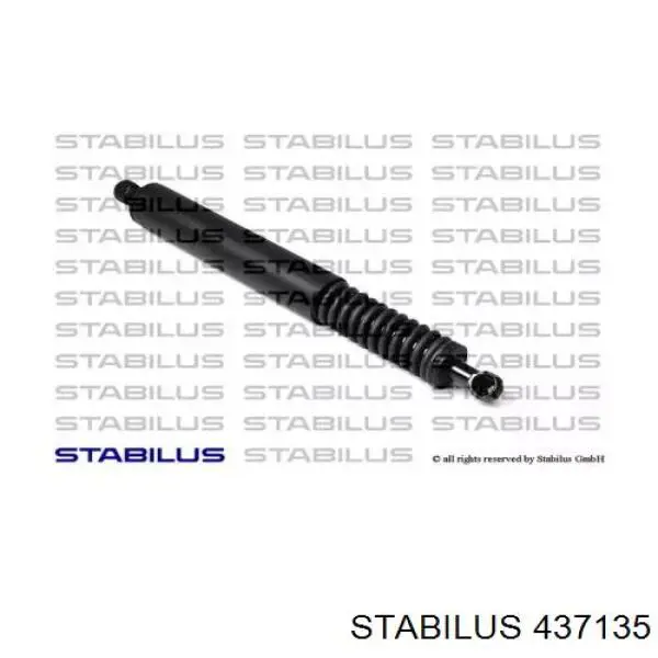 Амортизатор багажника 437135 Stabilus