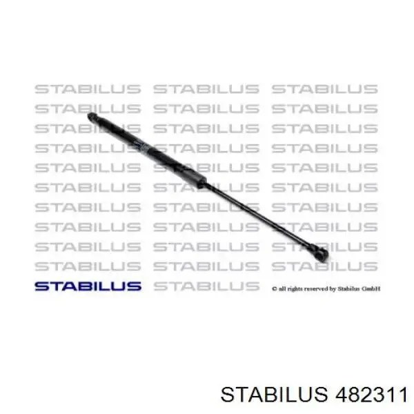 Амортизатор стекла багажника (двери 3/5-й задней (ляды) 482311 Stabilus