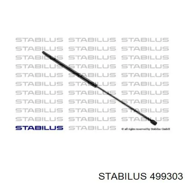 499303 Stabilus Амортизатор крышки багажника