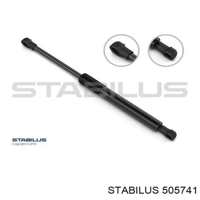 Амортизатор багажника 505741 Stabilus