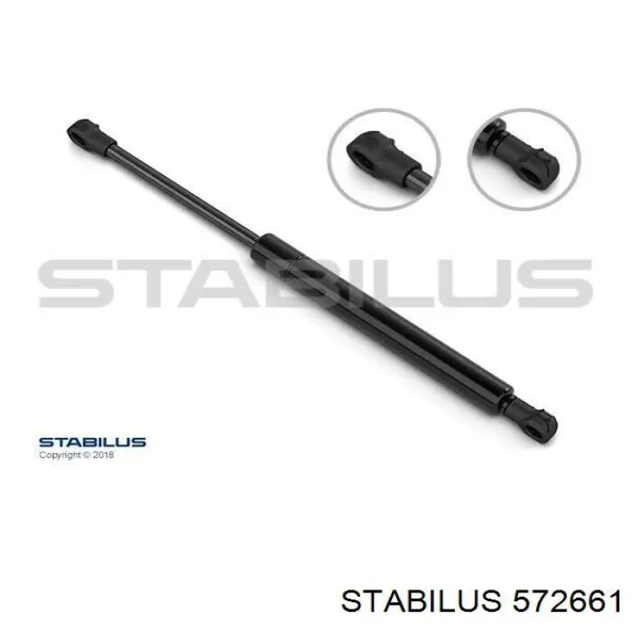 Амортизатор багажника 572661 Stabilus