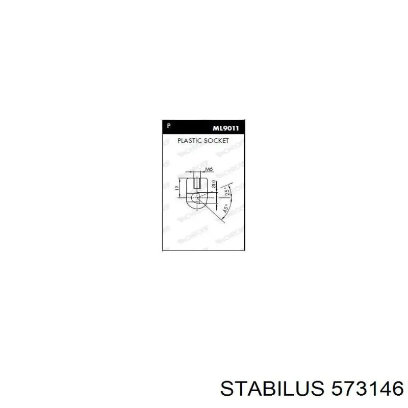 Купить 573146 Stabilus Амортизатор двери багажника