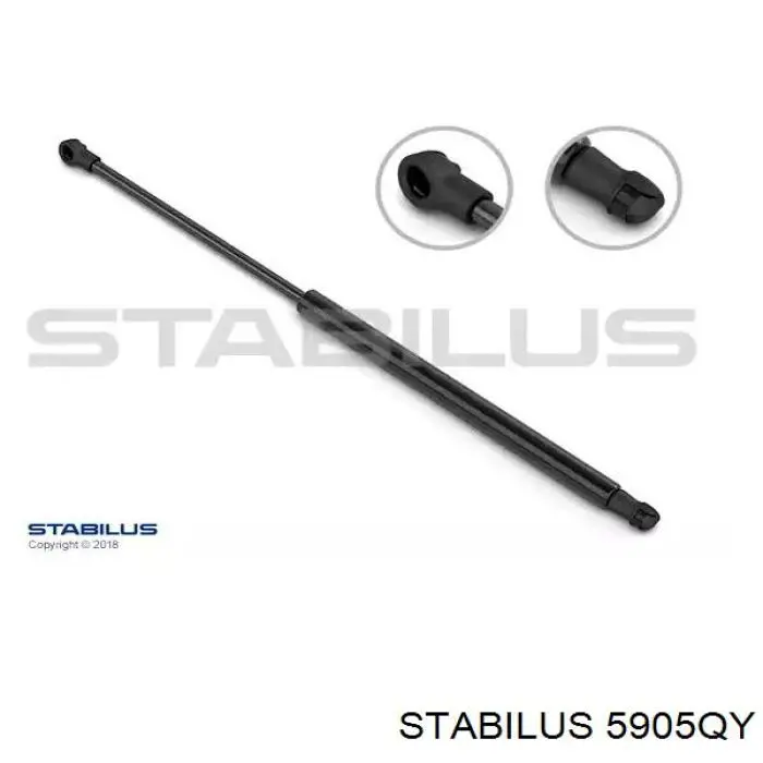 5905QY Stabilus амортизатор стекла багажника (двери 3/5-й задней (ляды)