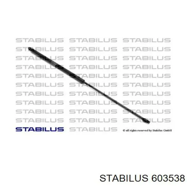 603538 Stabilus Амортизатор крышки багажника