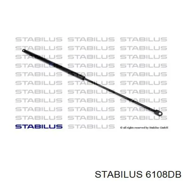 Амортизатор багажника 6108DB Stabilus