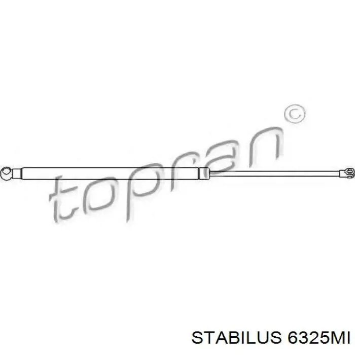 Купить 6325MI Stabilus Амортизатор двери багажника