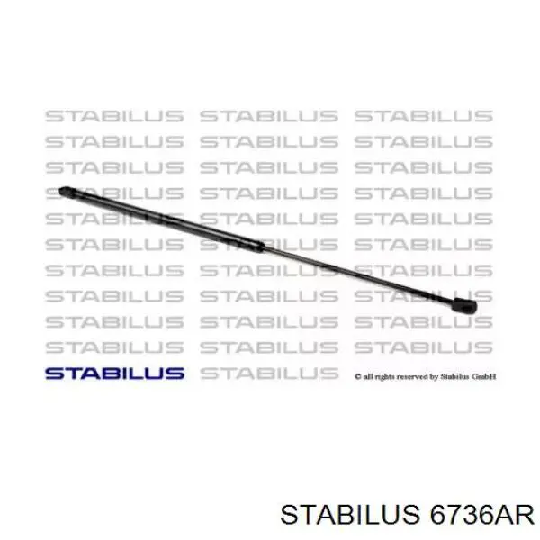 6736AR Stabilus амортизатор багажника