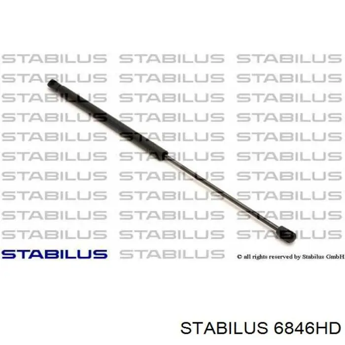 Амортизатор багажника 6846HD Stabilus