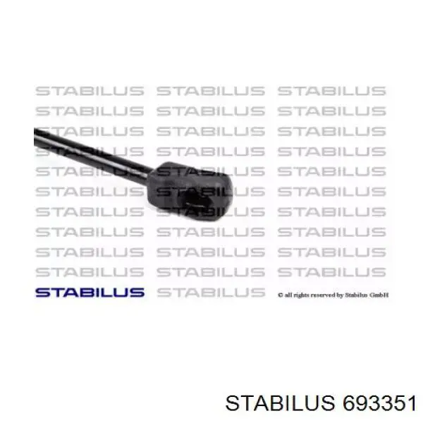 Купить 693351 Stabilus Амортизатор двери багажника