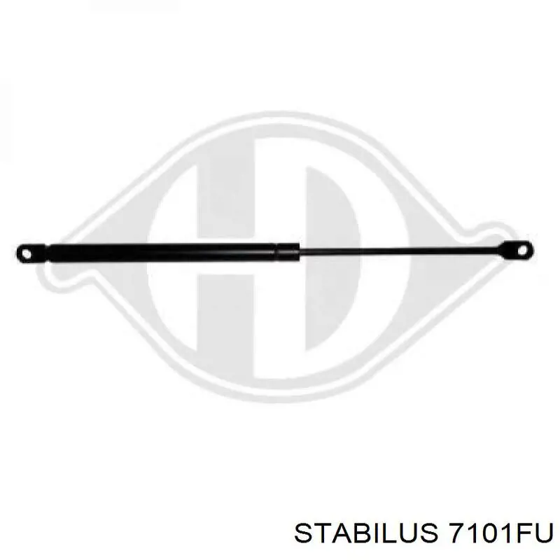 7101FU Stabilus амортизатор стекла багажника (двери 3/5-й задней (ляды)