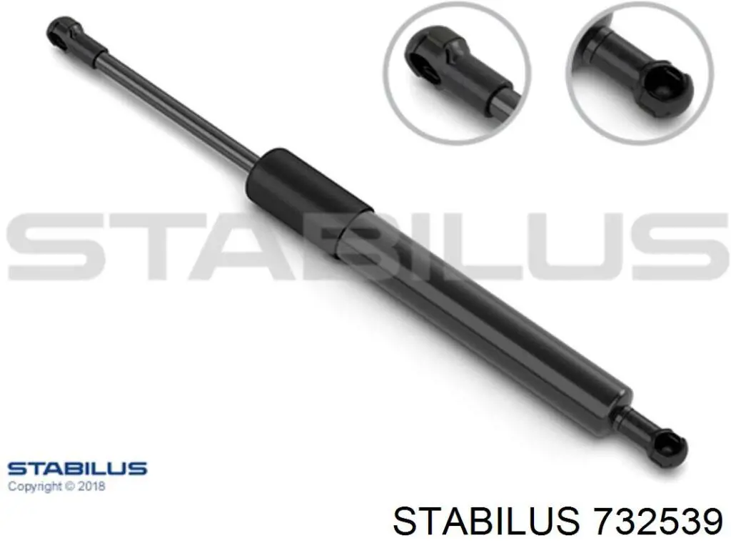 Амортизатор багажника 732539 Stabilus