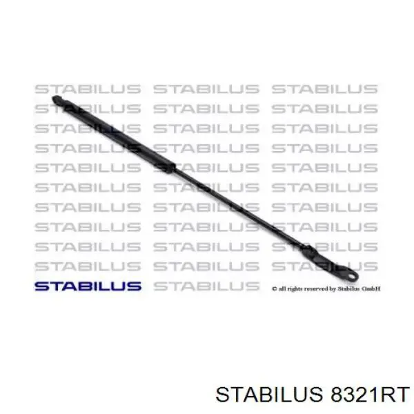 Амортизатор багажника 8321RT Stabilus