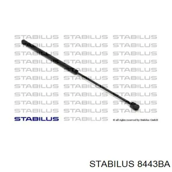 Амортизатор багажника 8443BA Stabilus