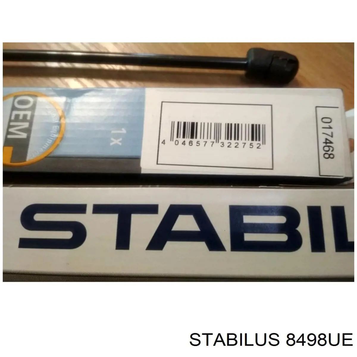 Опора капота правая Stabilus 8498UE