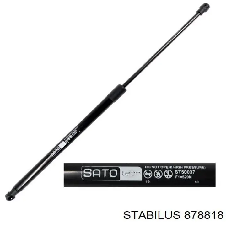 Купить 878818 Stabilus Амортизатор полки багажника