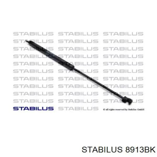 Амортизатор багажника 8913BK Stabilus