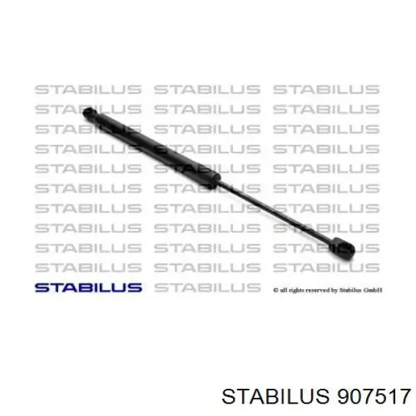 Купить 907517 Stabilus Амортизатор двери багажника