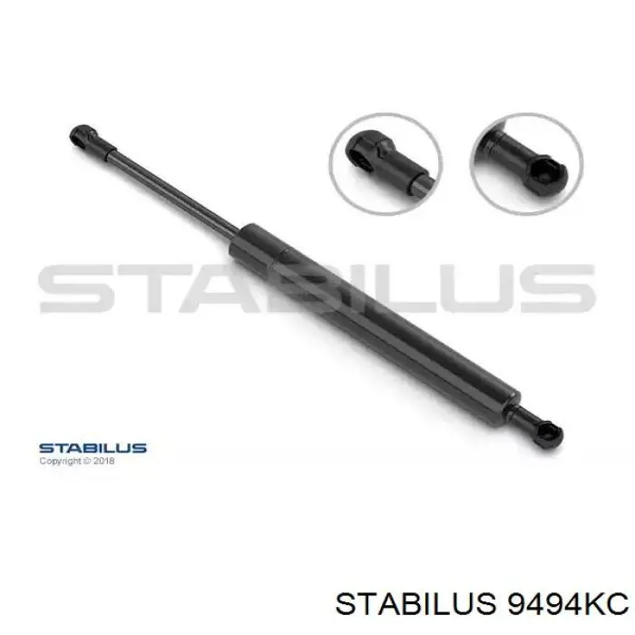 Амортизатор задней двери Stabilus 9494KC цена, от 21.16 USD