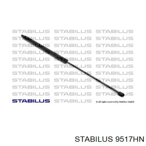 Амортизатор багажника 9517HN Stabilus