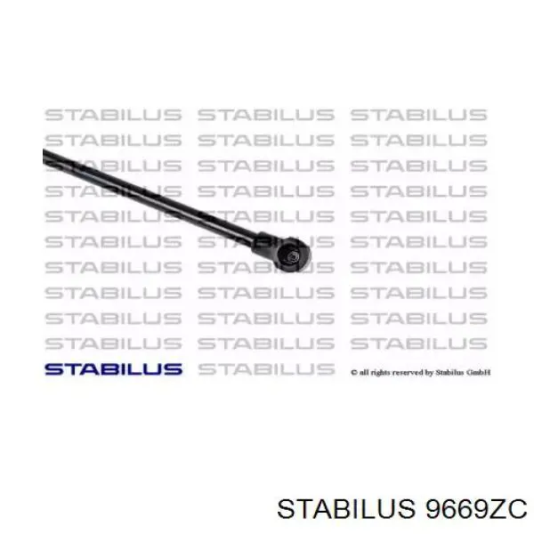 Амортизатор капота газовый Stabilus 9669ZC цена, от 11.93 USD
