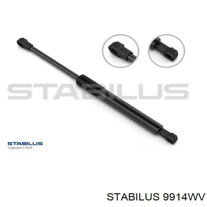 Амортизатор багажника 9914WV Stabilus