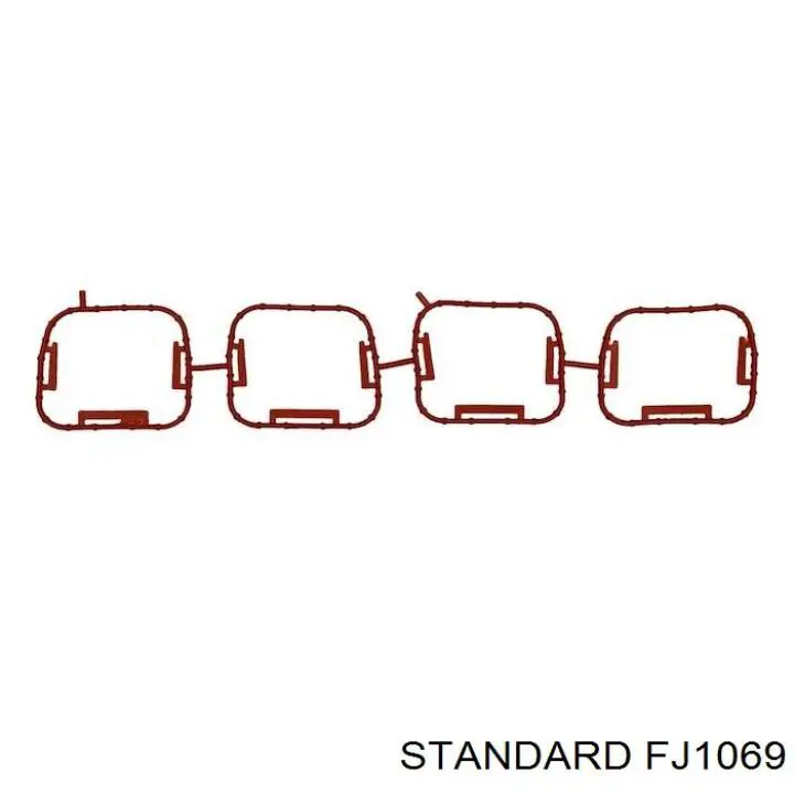 FJ1069 Standard Топливные форсунки