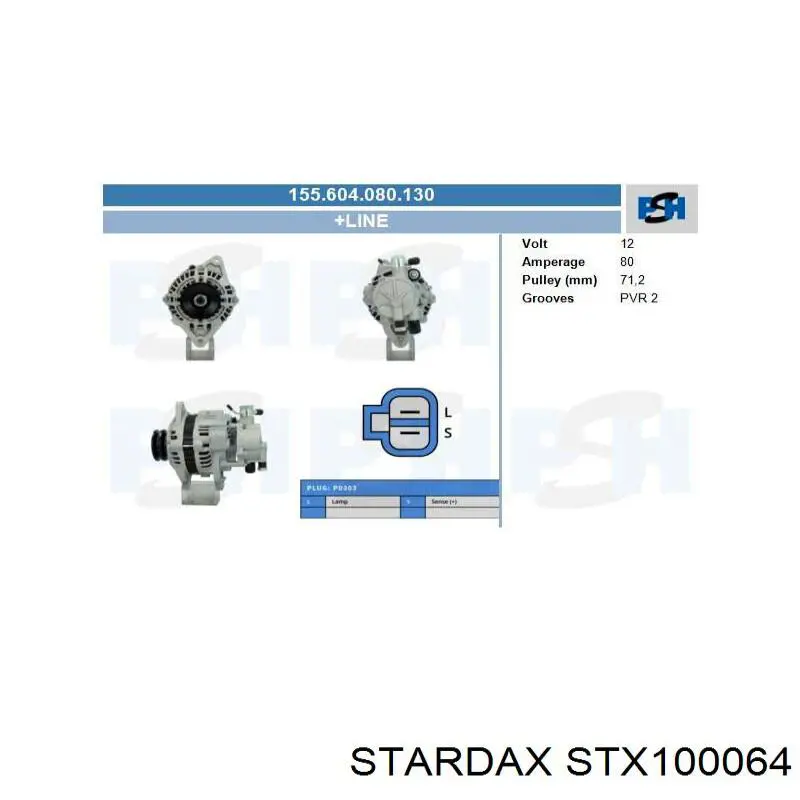 Генератор STX100064 Stardax