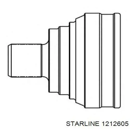 ШРУС наружный передний 1212605 Starline