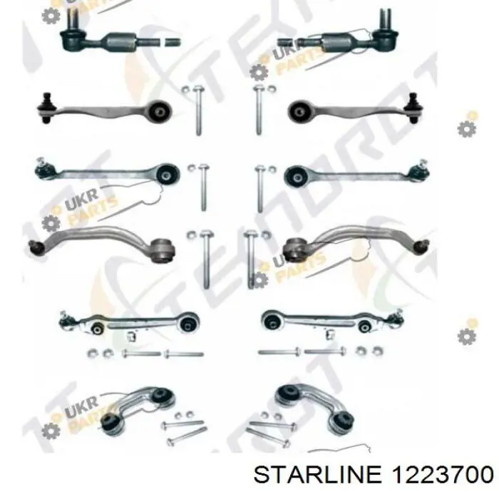 Комплект рычагов передней подвески Starline 1223700 цена, от 285.10 USD