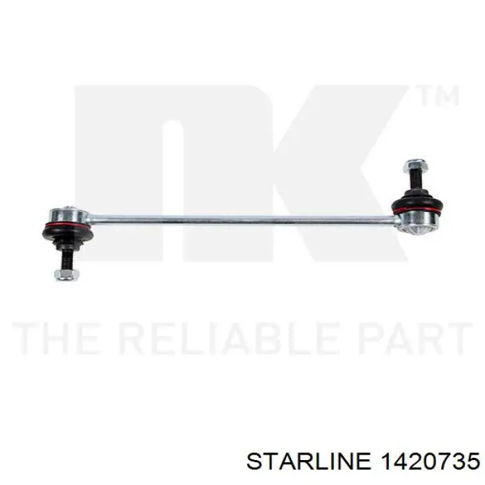 Тяга переднего стабилизатора Starline 1420735 цена, от 7.64 USD