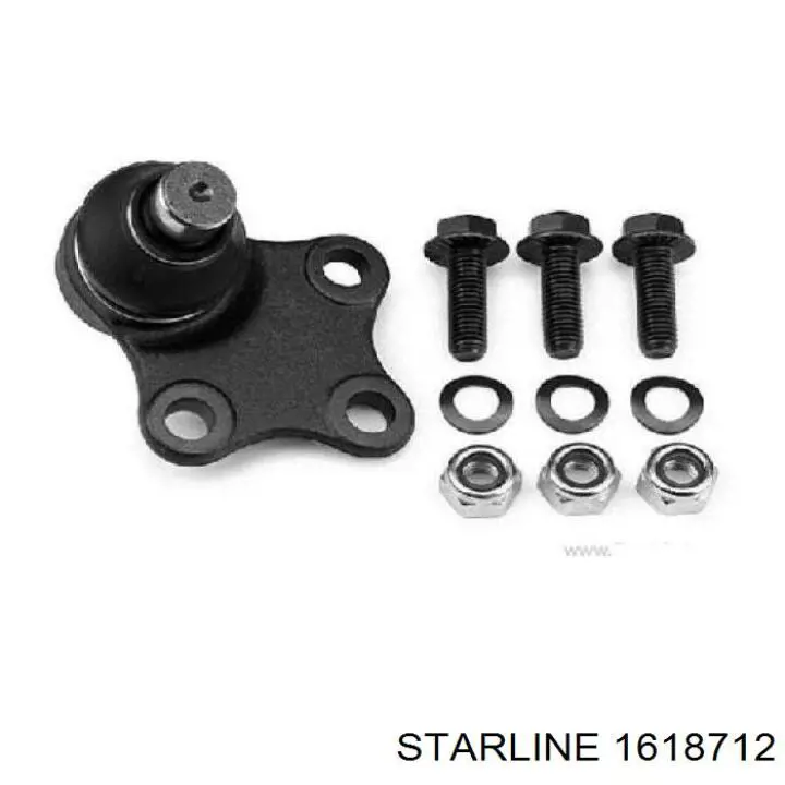 Шаровая опора, нижняя Starline 1618712 цена, от 7.70 USD