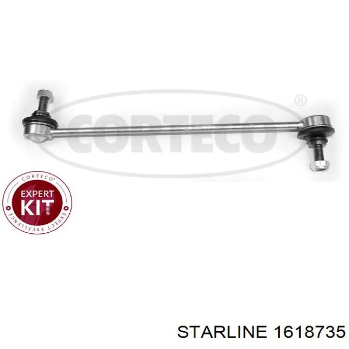 Тяга переднего стабилизатора Starline 1618735 цена, от 5.92 USD