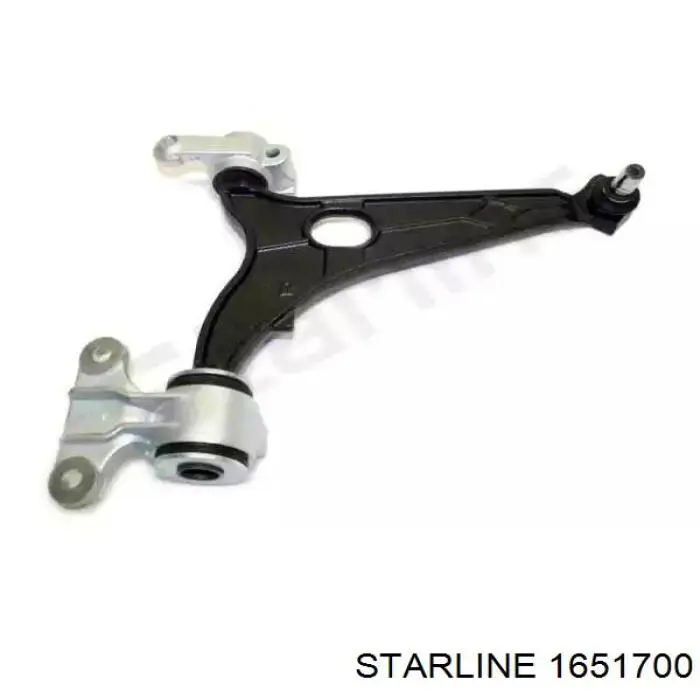 1651700 Starline braço oscilante inferior direito de suspensão dianteira