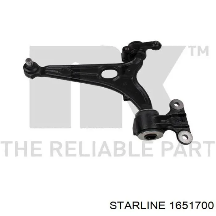 Правый рычаг передней нижней подвески Starline 1651700 цена, от 52.66 USD