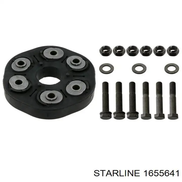Муфта кардана эластичная передняя 1655641 Starline