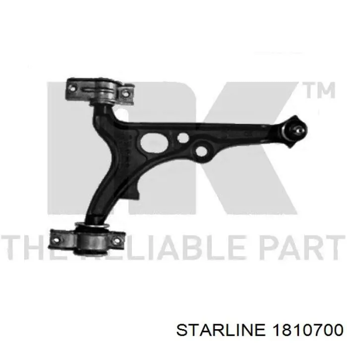 Левый рычаг передней нижней подвески Starline 1810700 цена, от 53.91 USD