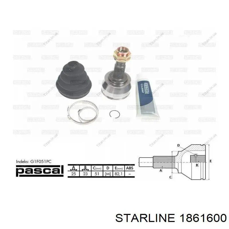Купить 1861600 Starline Внешняя граната