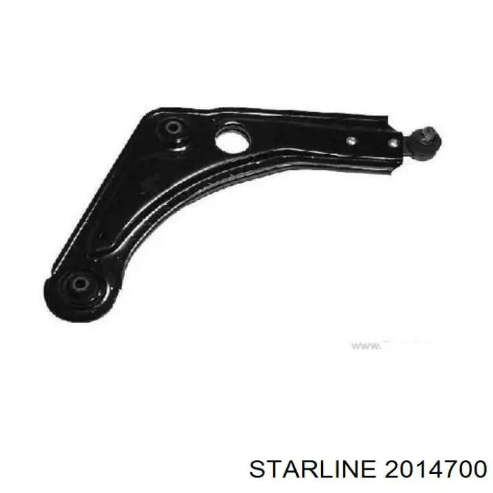 2014700 Starline braço oscilante inferior direito de suspensão dianteira