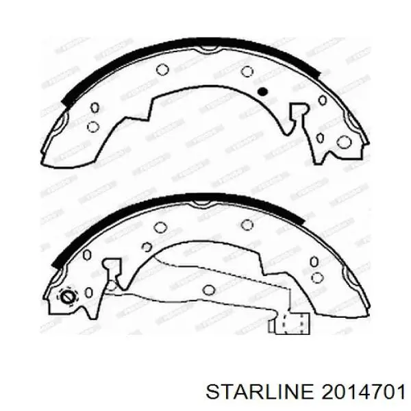 Левый рычаг передней нижней подвески Starline 2014701 цена, от 29.24 USD
