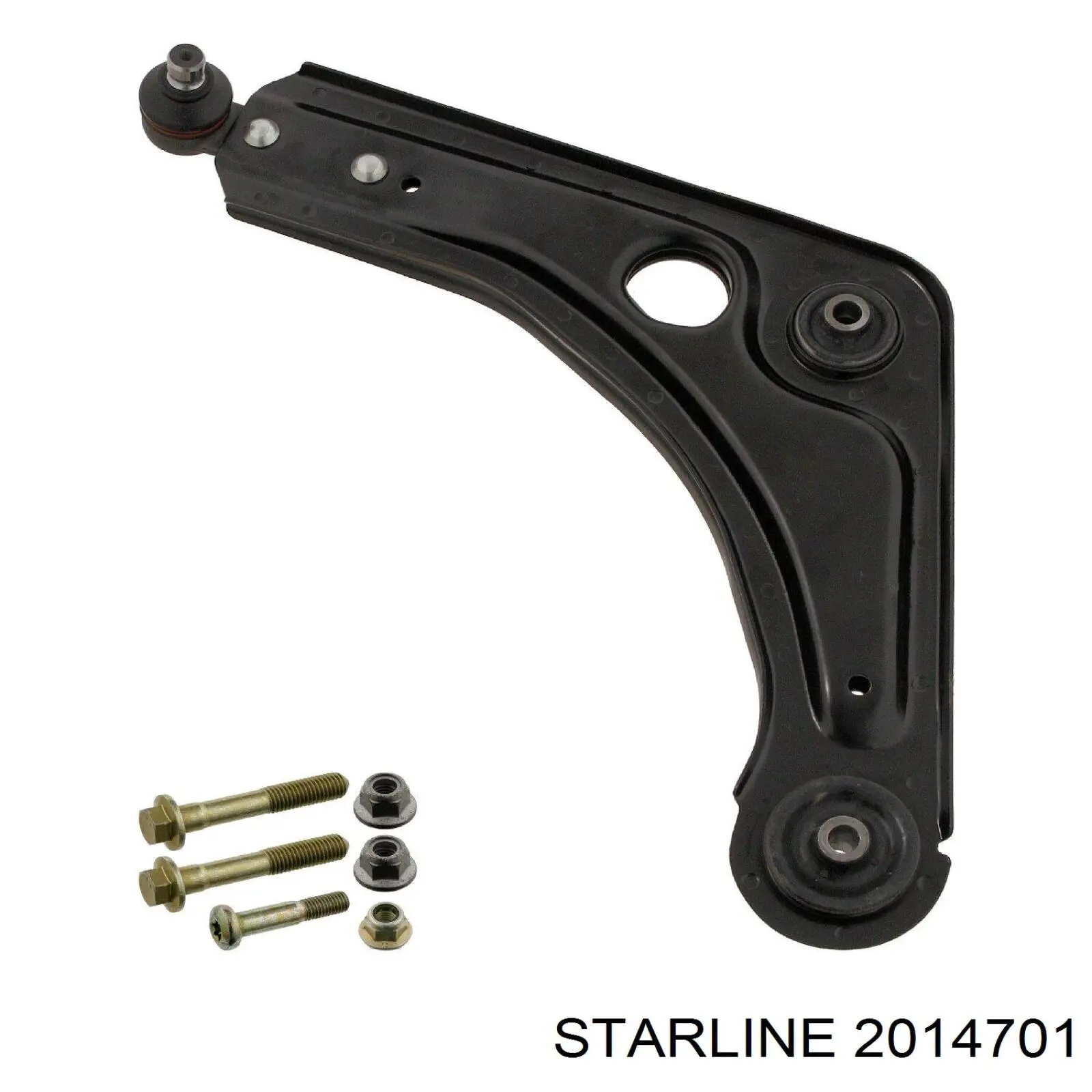 2014701 Starline braço oscilante inferior esquerdo de suspensão dianteira