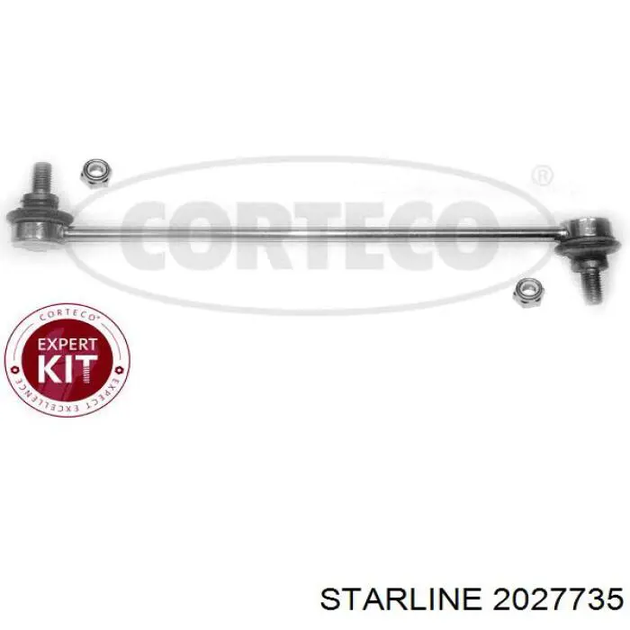 Тяга переднего стабилизатора Starline 2027735 цена, от 7.62 USD