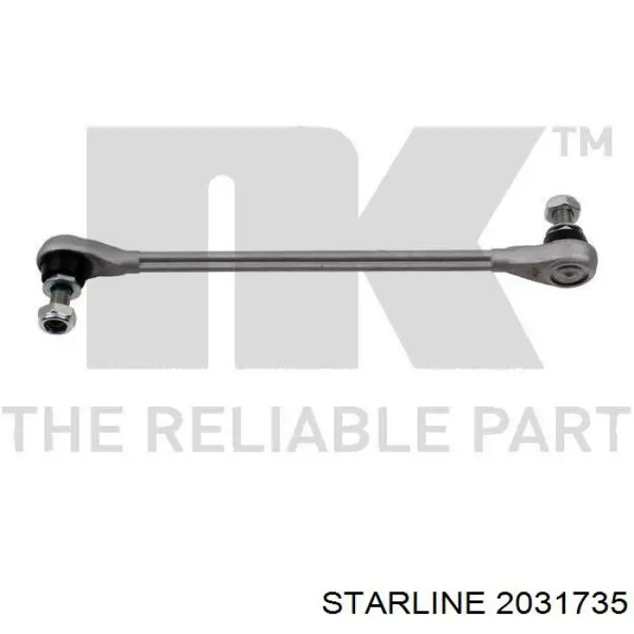 Тяга переднего стабилизатора Starline 2031735 цена, от 8.60 USD